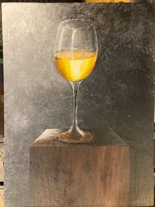 Nature morte Verre de vin